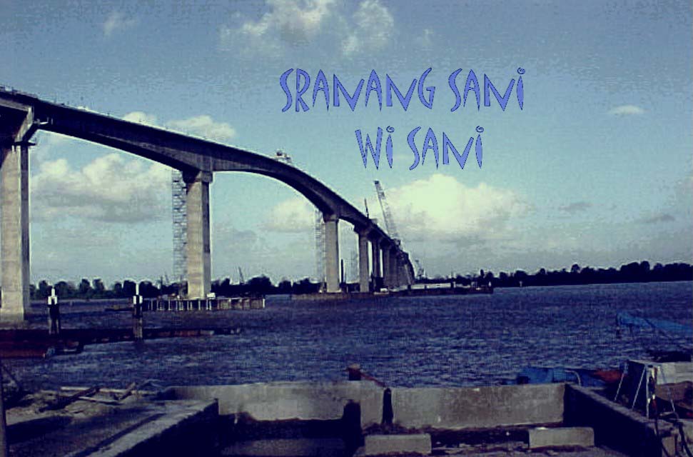 The Jules Wijdenbosch Bridge across the Suriname river