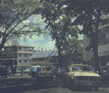Domineestraat in Paramaribo
